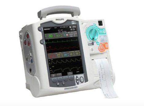 Philips HeartStart MRX (12-lead Biphasic, Pacing, Spo2, NIBP, AED)