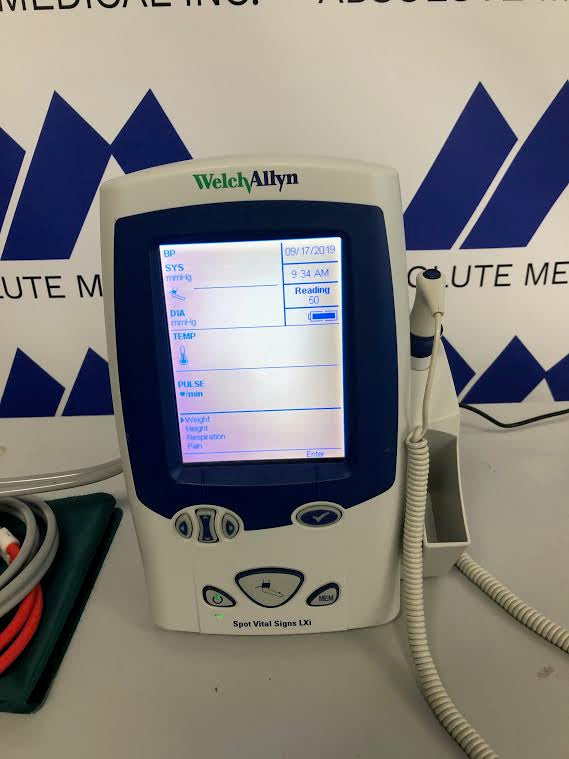 Welch Allyn Spot Vital Signs LXi Patient Monitor