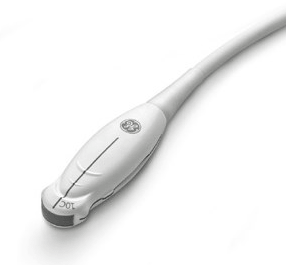 GE 10C-D curved array ultrasound probe