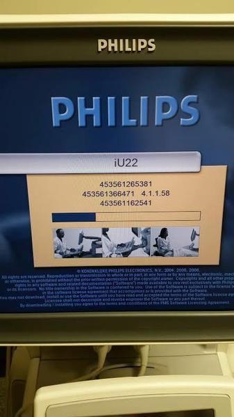 Philips IU22 Ultrasound Machine
