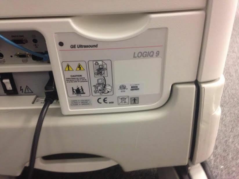 GE Logiq 9 Ultrasound Machine