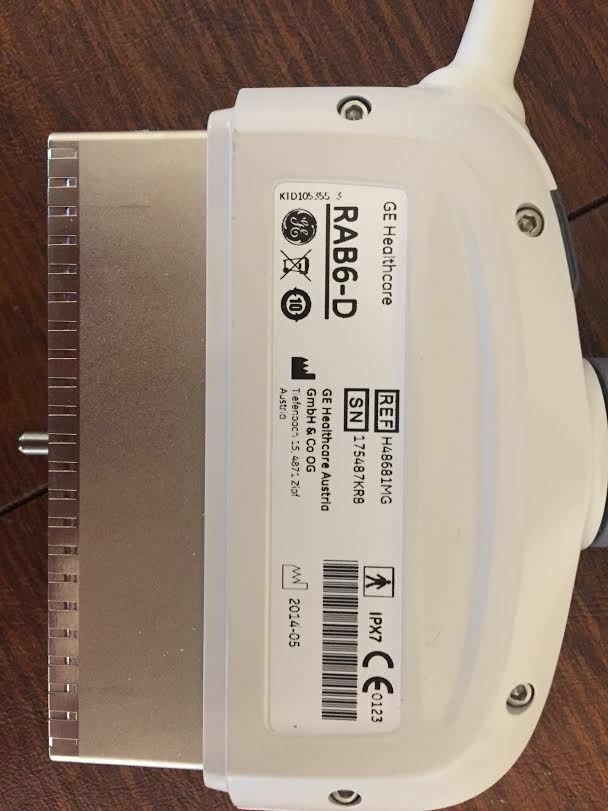GE RAB6-D Curved Array 3D/4D Probe