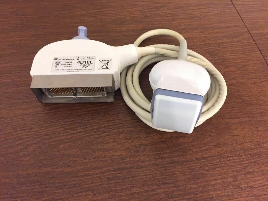 GE 4D-10L Linear Array 4D Ultrasound Probe