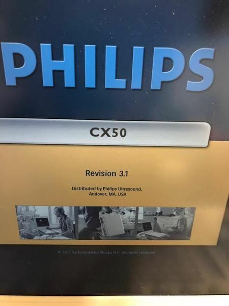 Philips CX50 Portable Ultrasound Machine