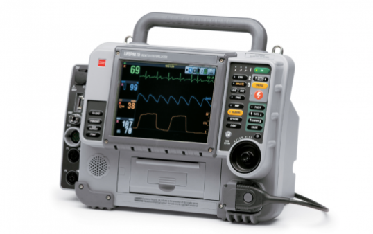 Physio-Control LifePak 15 (12-Lead, Biphasic, Pacing, SpO2, NIBP, EtC02, AED, & Version 1)