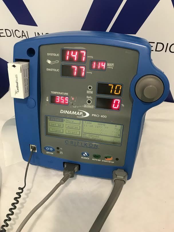 Critikon Dinamap Pro 400 Patient Monitor