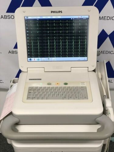 Philips Pagewriter TC70 Cardiograph Machine Printer and Cart